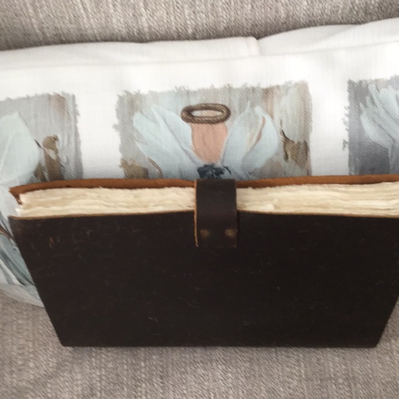 New SugarBoo Chocolate Oiled Leather Journal - Picture 8 of 8